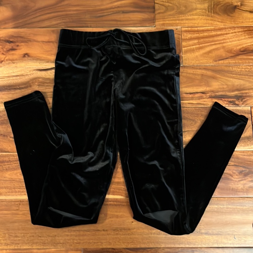 Revamped Velvet Stretch Leggings - Size Euro Small - 37" long and 14" wide